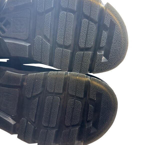 Dr. Martens Zebzag Suede Slingback Platform Mules Unisex W 7/ M 6 - Picture 9 of 11